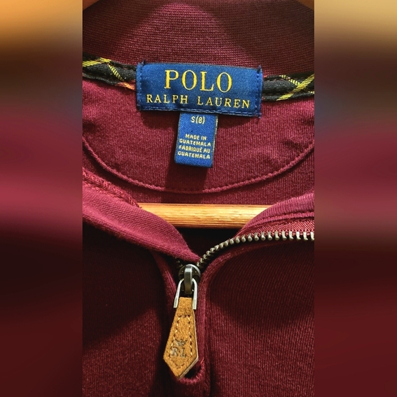 Polo Ralph Lauren Red Long Sleeve Shirt Size S - Picture 4 of 5